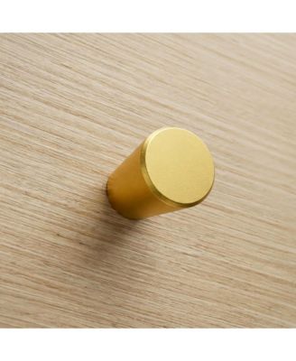 Solid Wood Sideboard With Tempered Glass Top, Pre-Assembled Cabinet , TV Stand