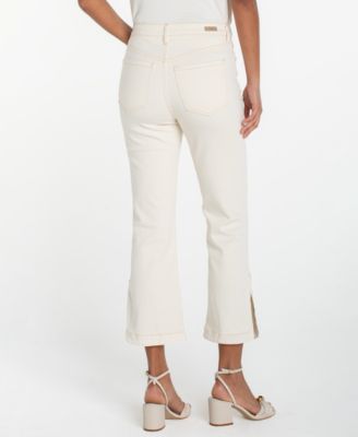 Petite Hannah Crop Flare Jeans