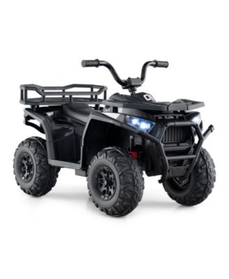 Kids 24V Electric ATV Quad Ride-On with Realistic Sounds