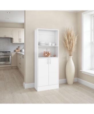 Insite Kitchen Storage Cabinet with 3 Shelves and 2 Closed Compartments