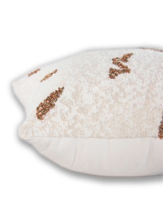 Laura Chenille Decorative Pillow, 14" x 20"