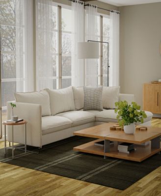 Rose Cotton Decorative Pillow, 22" x 22"