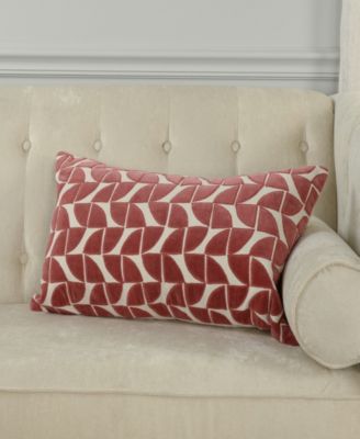 Maggie Cotton Decorative Pillow, 14" x 26"