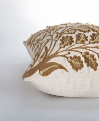 Elizabeth Cotton Decorative Pillow, 18" x 18"
