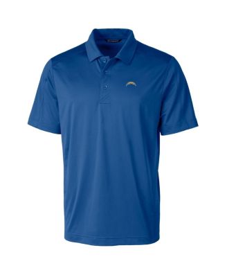 Men's Royal Los Angeles Chargers Prospect Textured Stretch Polo Shirt