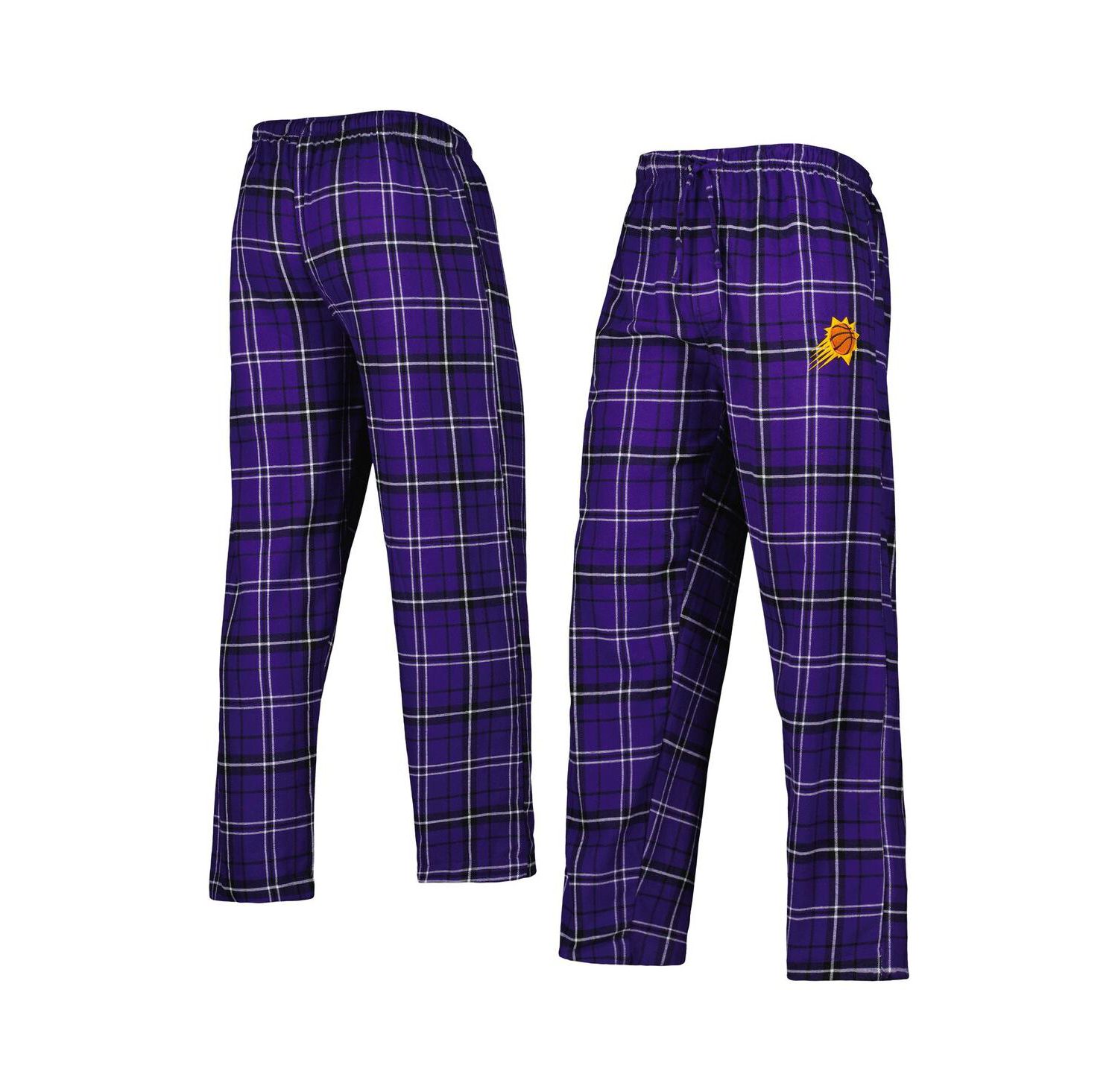 Men's Purple/Black Phoenix Suns Ultimate Plaid Flannel Pants