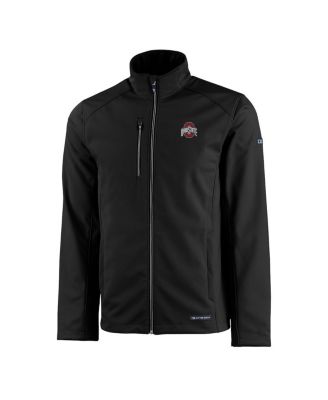 Men's Black Ohio State Buckeyes Evoke Eco Softshell Full-Zip Jacket