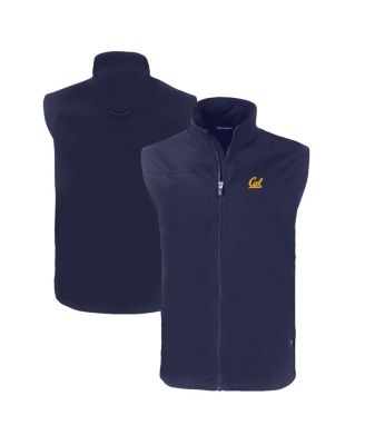 Men's Navy Cal Bears Charter Eco Full-Zip Vest