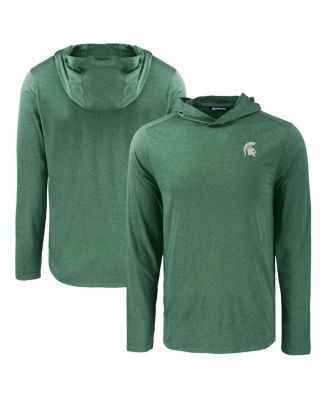 Men's Green Michigan State Spartans Coastline Epic Comfort Eco Long Sleeve Hoodie