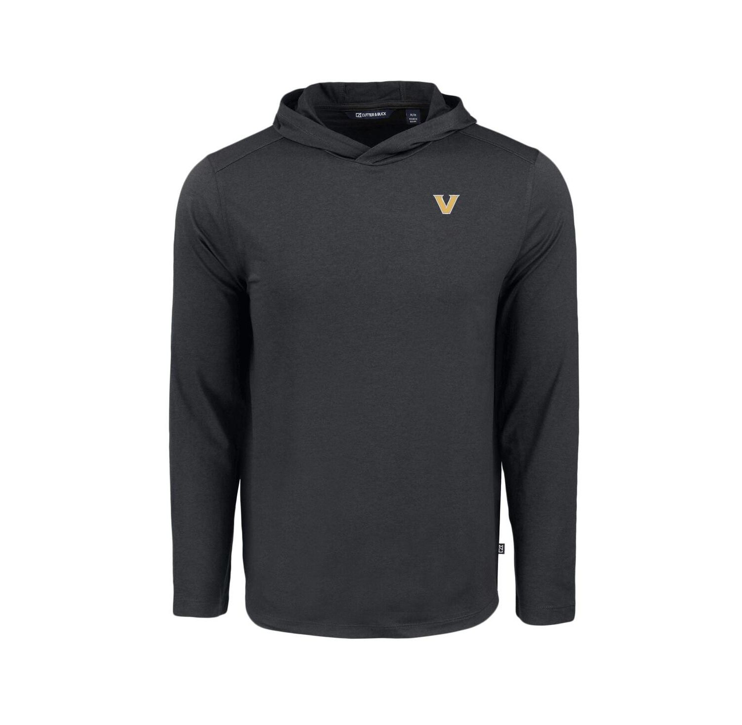 Men's Black Vanderbilt Commodores Coastline Epic Comfort Eco Long Sleeve Hoodie