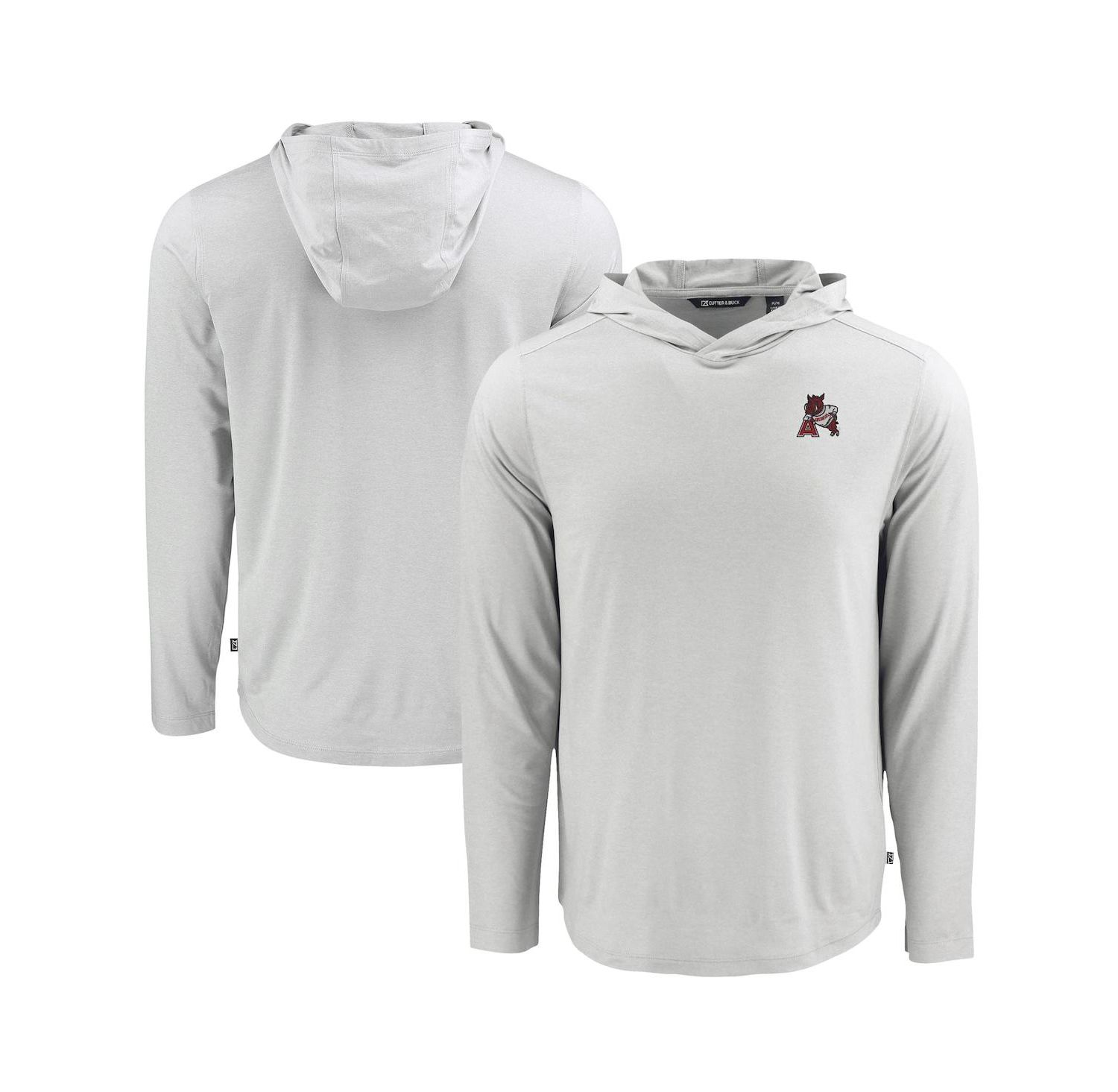 Men's Gray Arkansas Razorbacks Coastline Epic Comfort Eco Long Sleeve Hoodie