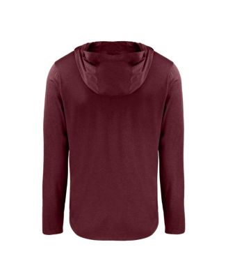 Men's Maroon Mississippi State Bulldogs Coastline Epic Comfort Eco Long Sleeve Hoodie