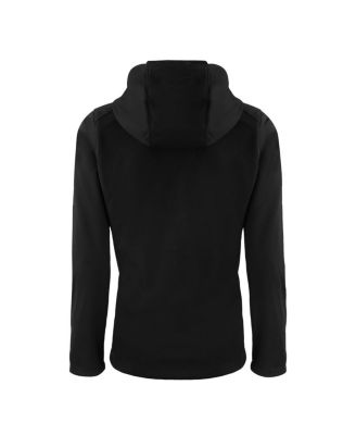 Women's Black Washington Commanders Evoke Eco Softshell Full-Zip Hoodie Jacket
