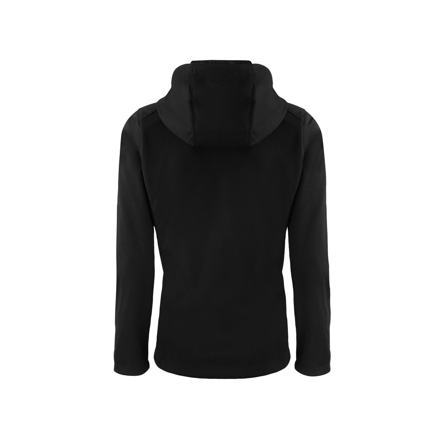 Women's Black Washington Commanders Evoke Eco Softshell Full-Zip Hoodie Jacket