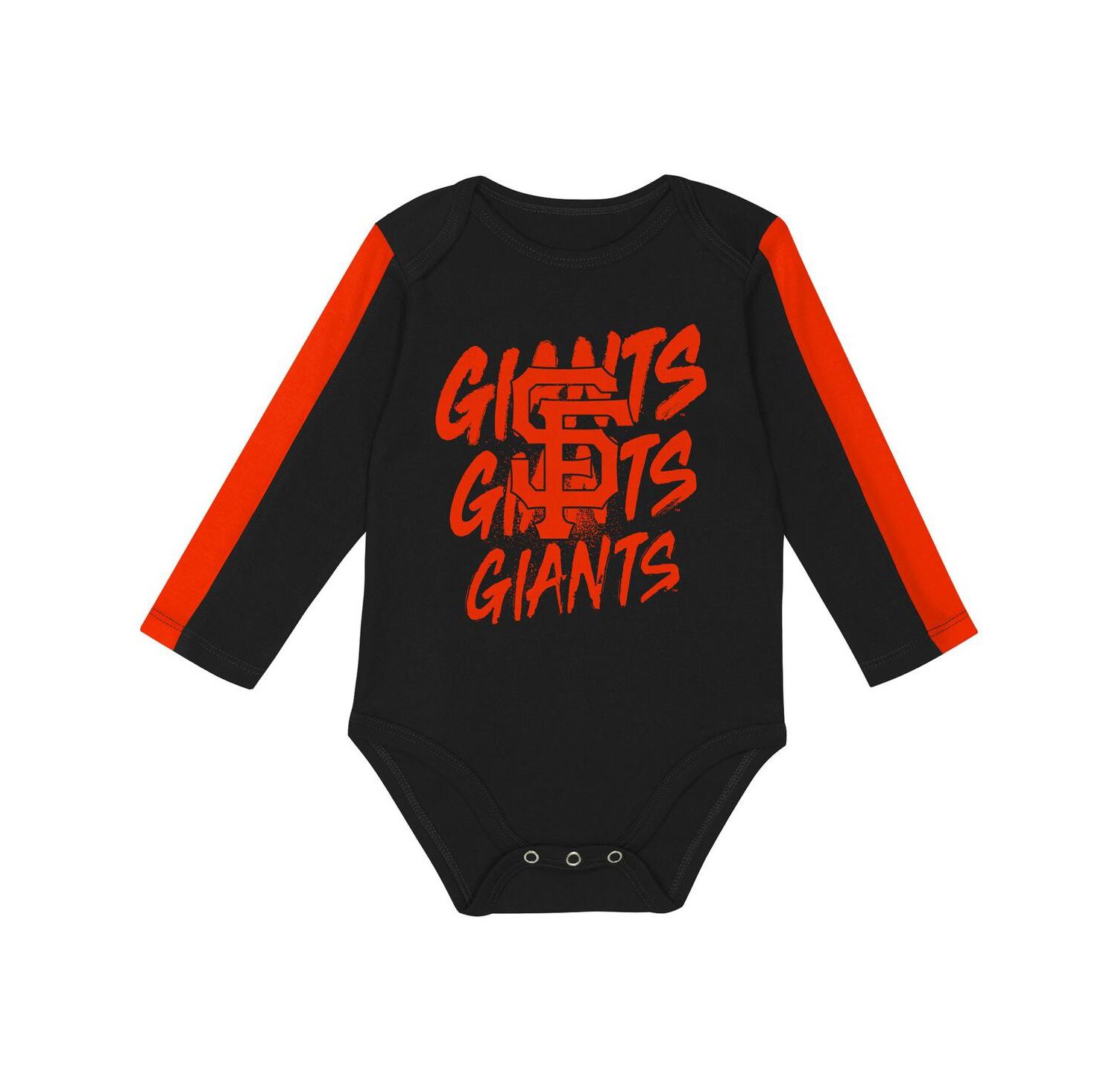 Baby Boys and Girls San Francisco Giants Double Down Bodysuit and Pants 3-Piece Set