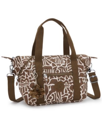 Art Large Printed Shoulder Bag