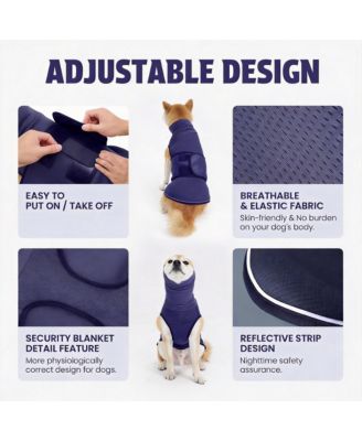 Dog Anxiety Jacket: Comfortable, Calming, Reflective