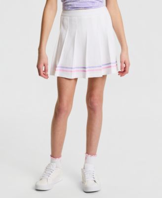 Big Girl Striped Tennis Skirt