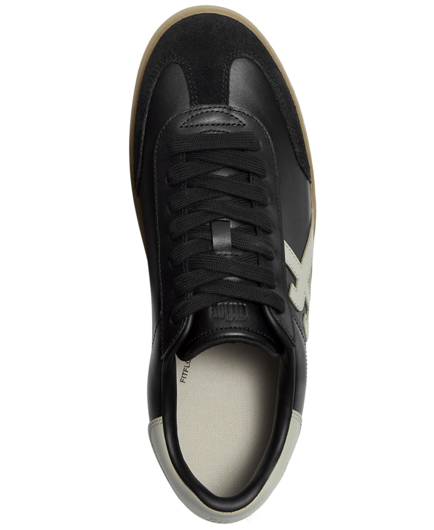 Мужские кроссовки FitFlop The Dash Round-Toe, цвет: Чёрный — фото 3