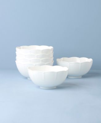 Studio 1414 Scallop All-Purpose Bowls, Set of 6