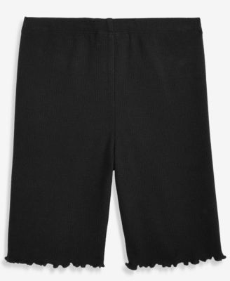 Girls' 5-20 Ribbed Bike Shorts