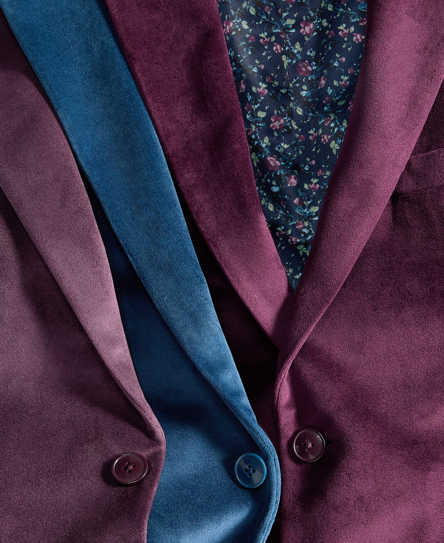 Мужской пиджак Bar III Slim-Fit Velvet Sport Coat, цвет: Чёрный — фото 4