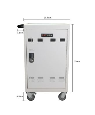 30-Device Charging Cart with Lock