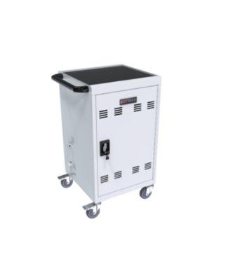 Mobile Charging Cart And Cabinet For Tablets Laptops 32-Device.