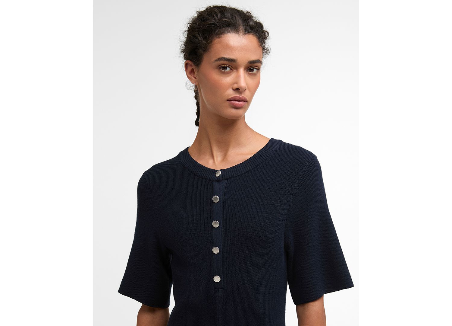 Women's Camille Knitted Short-Sleeve Dress