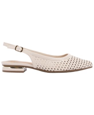 Women's Quilsy Perf Slingback Flats