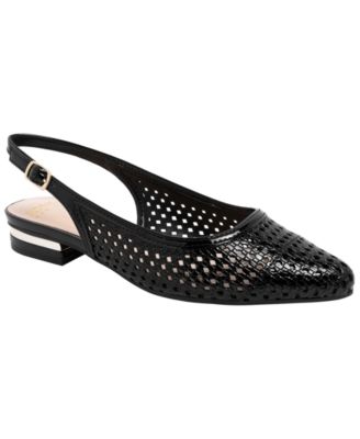 Women's Quilsy Pointed Toe Slingback Flats