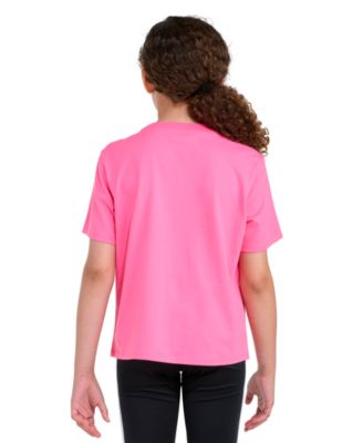 Girls' 8-16 Short-Sleeve Embroidered T-Shirt