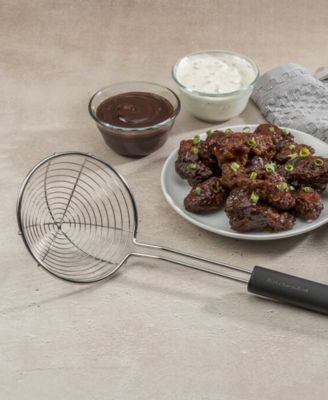 14" Wide-Opening Wire Strainer