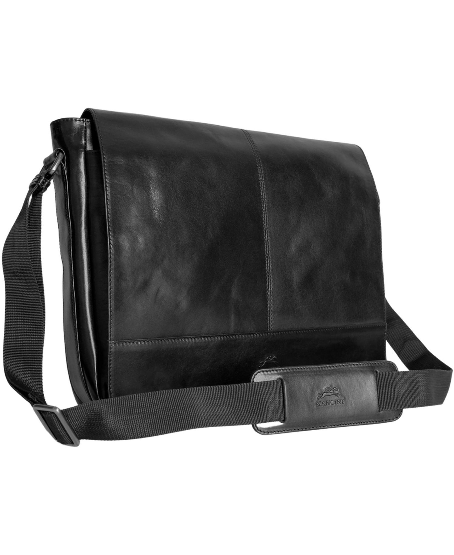 Men's Leather Messenger Bag