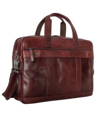 Men's Leather Laptop Briefcase
