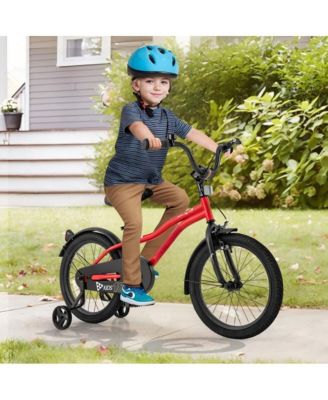 18 Inch Kids Bike for 4-8 Years Old Children Bicycle with Training Wheels