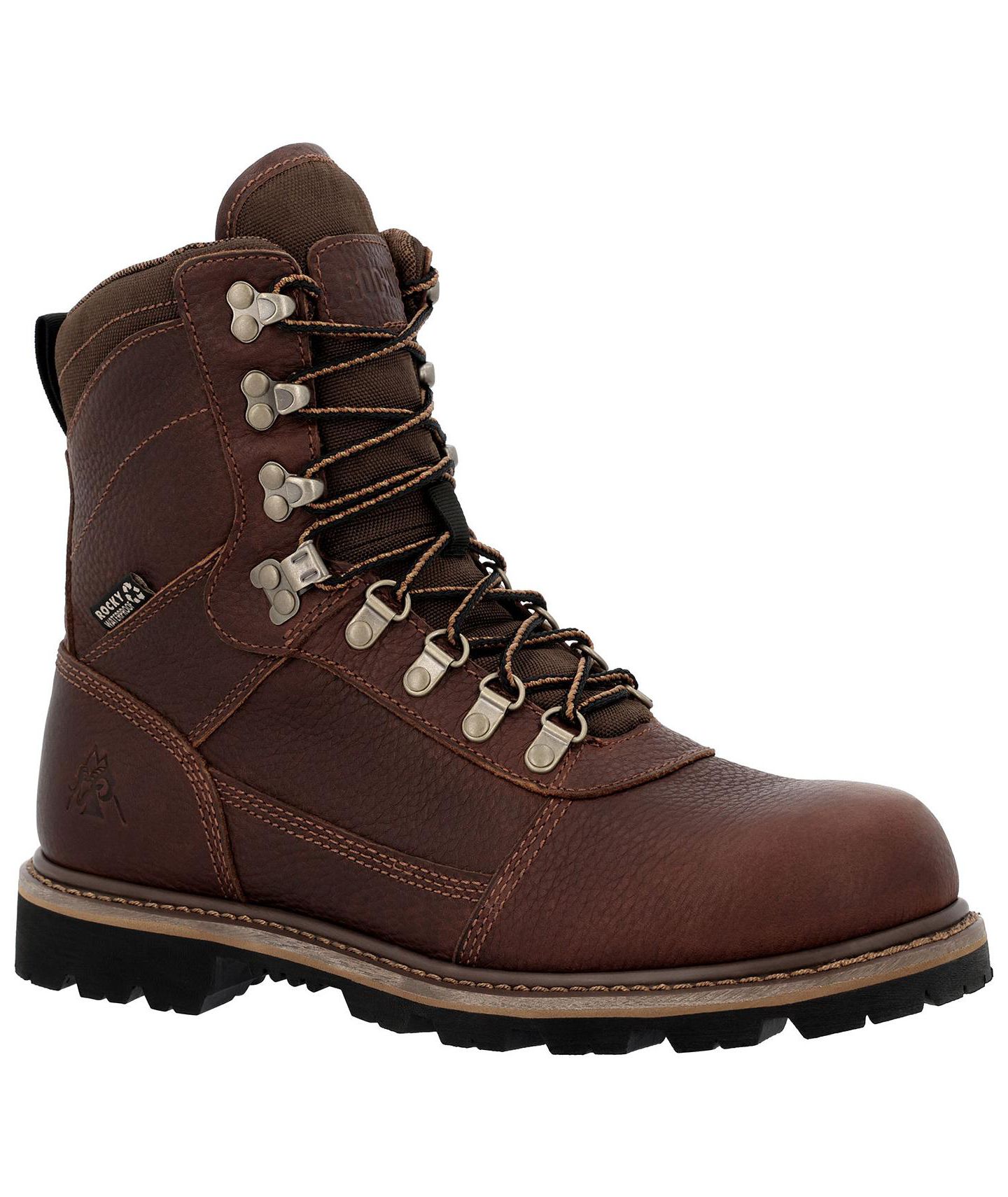 Мужские ботинки ROCKY Ranger Waterproof Outdoor Boot, цвет: Коричневый — фото 2