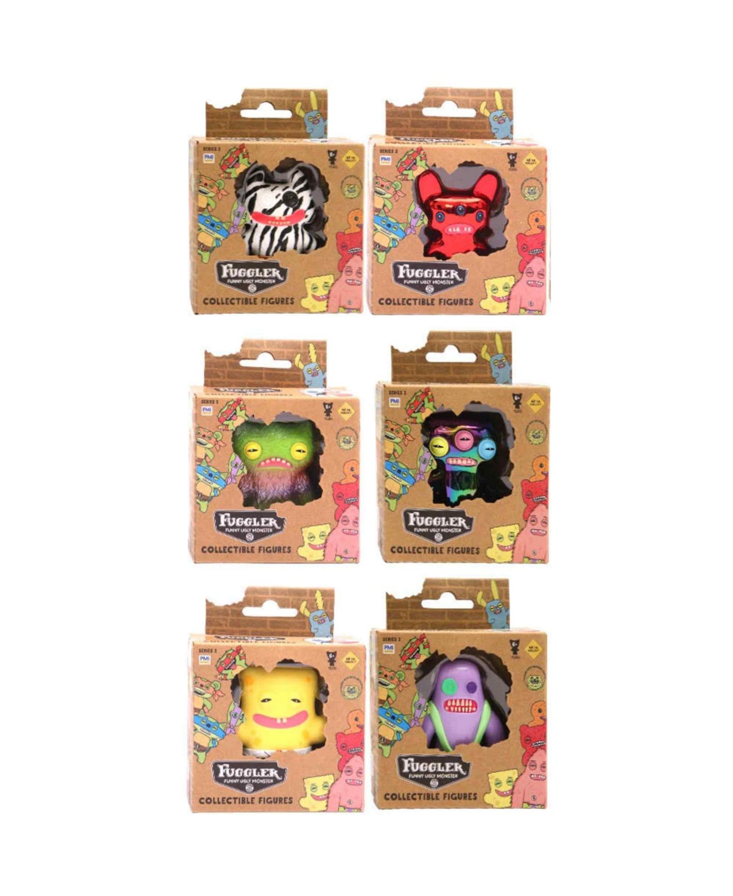 Детская фигурка Fuggler Zuru Blind Box 2.5" Collectible Action Figure, 1-Piece, Ages 4+, цвет: Разноцветный — фото 3