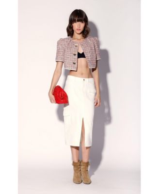 Women's Helene Cropped Boucle Tweed Jacket