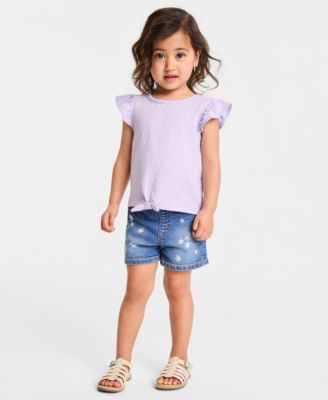 Girls' 12M-5T Skinny Pull-On Jeans