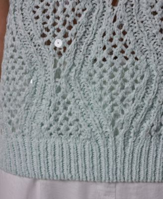 Women's Crew Neck Sweater Vest