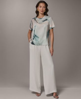 Women's Short-Sleeve Crew Neck Top