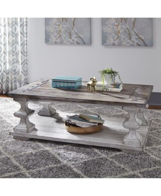 Sedona Cocktail Table in Heavy Distressed Top