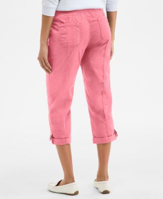 Women's Mid-Rise Pull-On Capri Pants