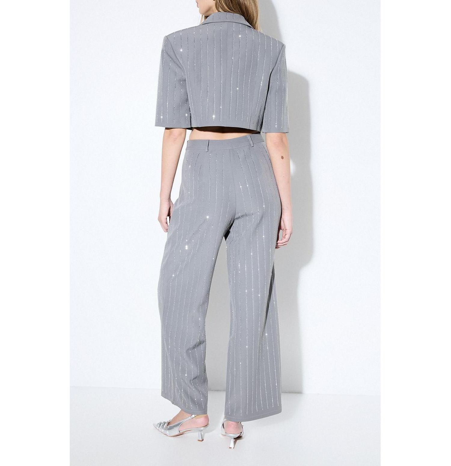 Women's Premium Embellished Straight Leg Pants