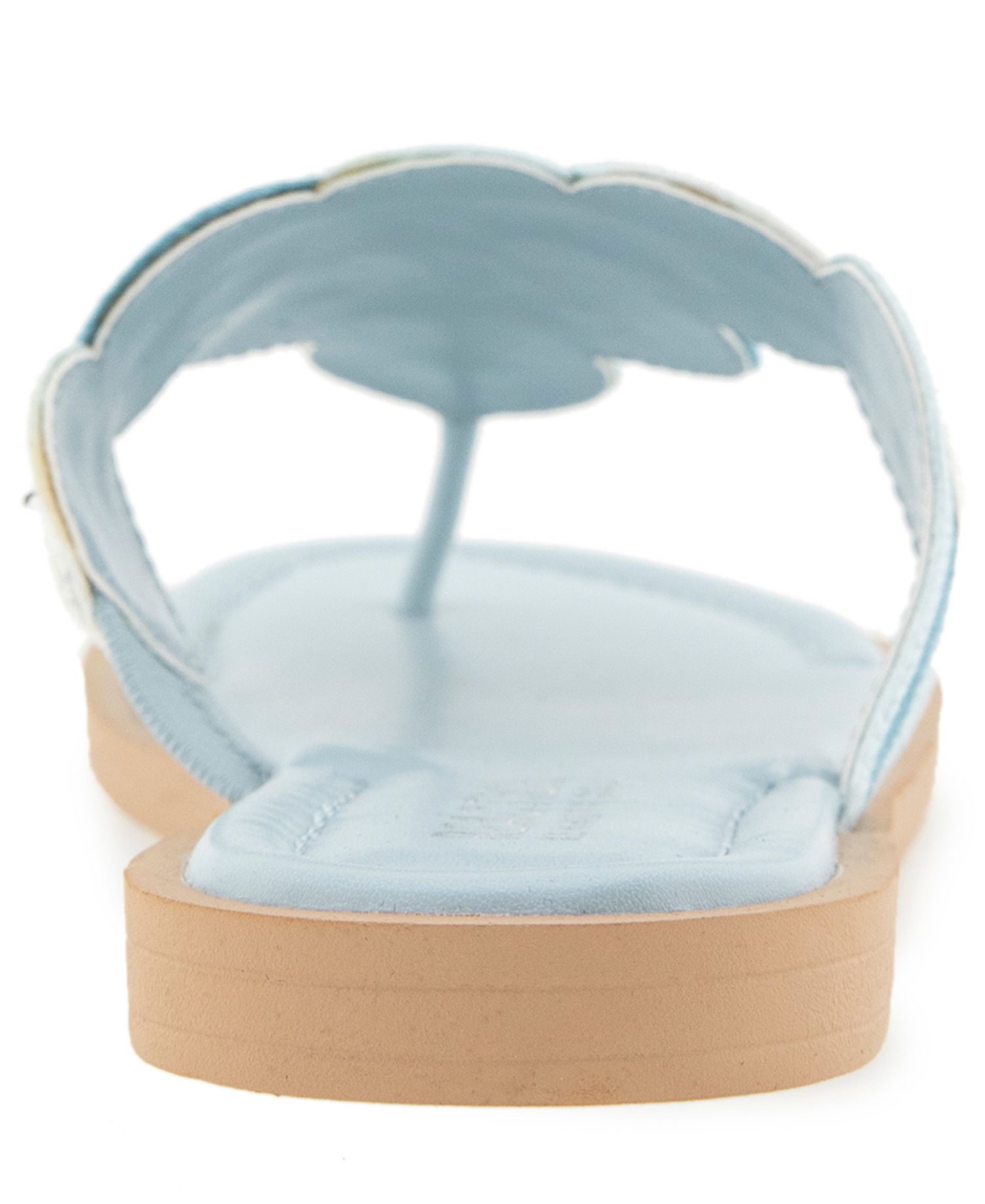 Women's Spiraling Thong Flat Sandals