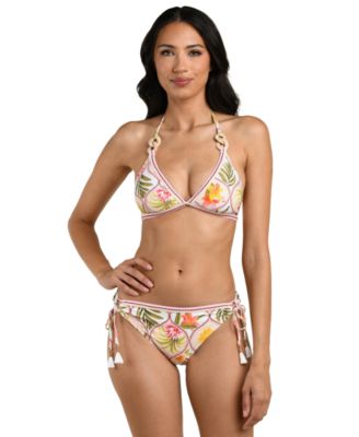Women's Palm Nouveau V-Neck Bikini Top