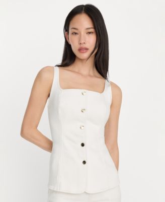 Women's Square Neck Top, Regular & Plus Size