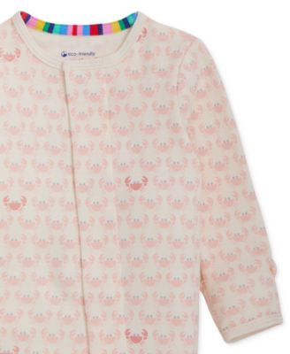Baby Girls' Long-Sleeve Coverall