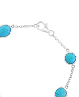 Turquoise Bracelet in Sterling Silver